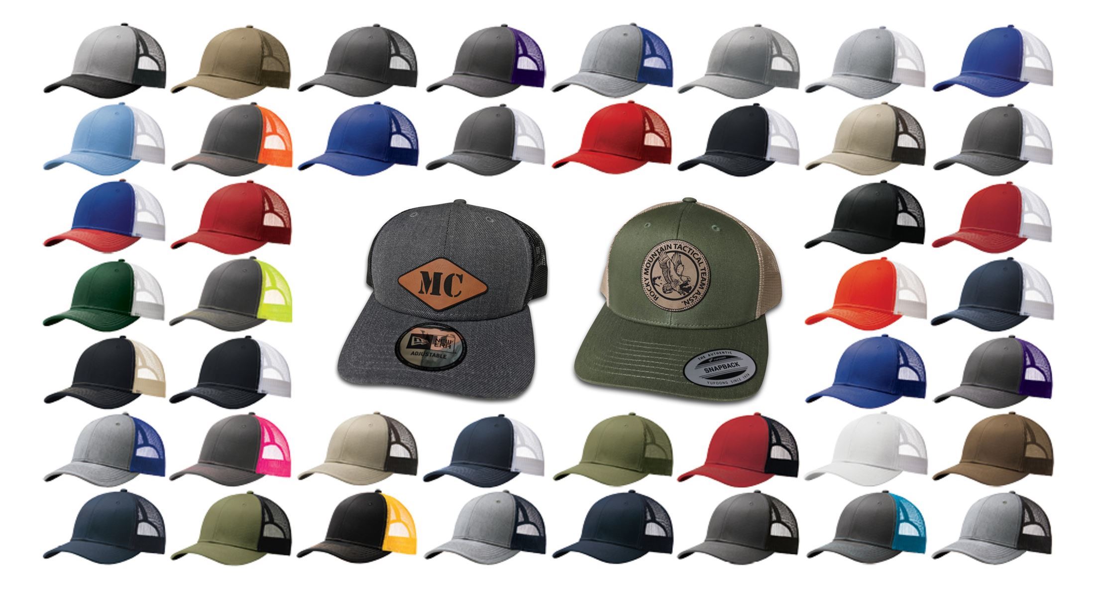Custom Port Authority Snapback Trucker Hat