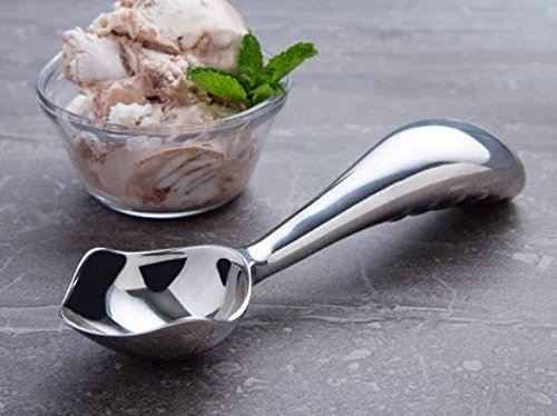 Premium Custom Ice Cream Scoop - Laser Engraved Midnight Scoop