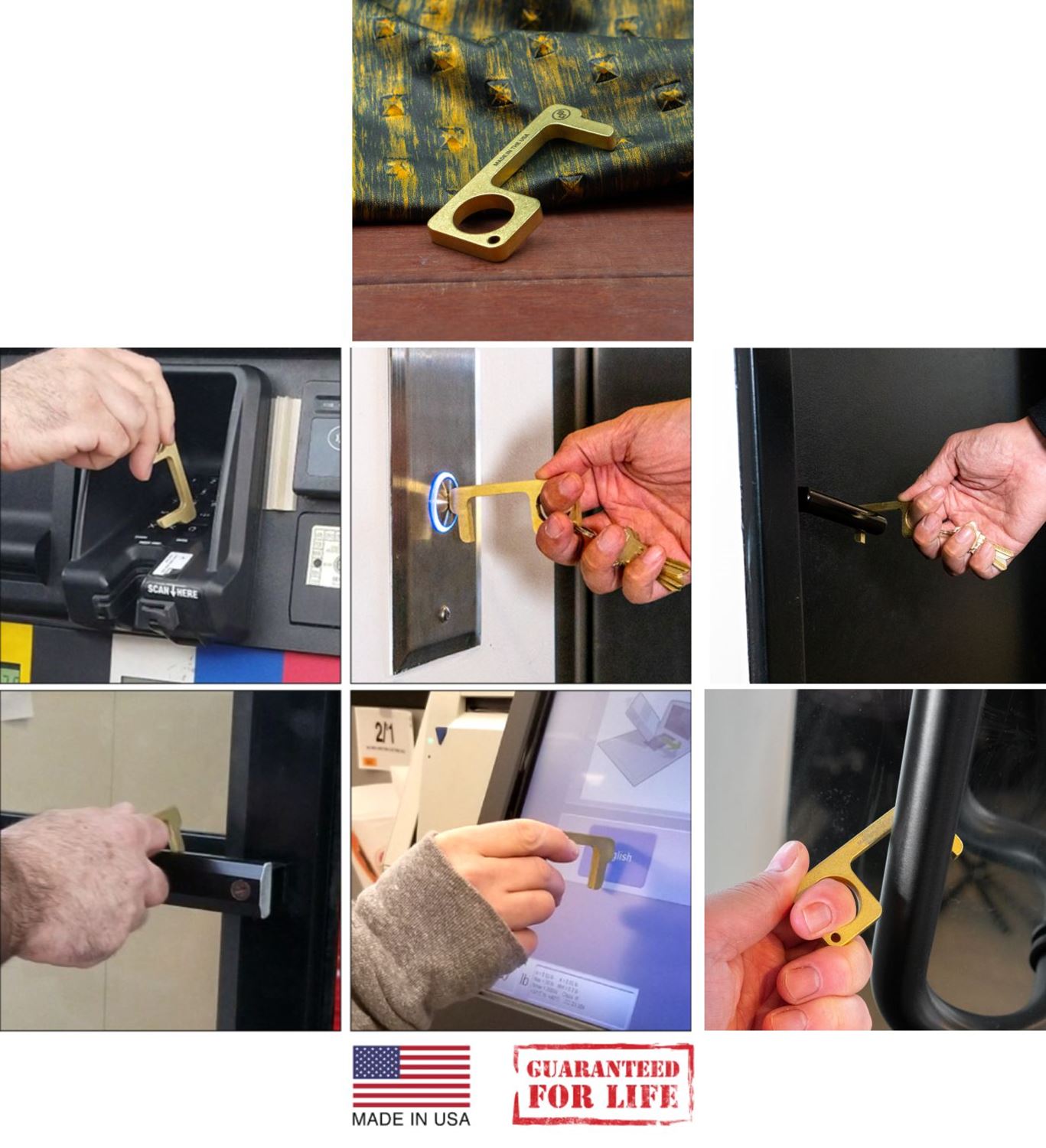 How To Use Our Door Opener Keychain Tool Lazer Designs Blog