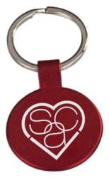 Metal Round Keychain