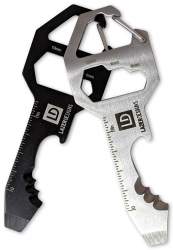 Engraved Key Chain Key Tool - Bottle Opener, Cutter, Screwdriver, Wrench, Carabiner, Ruler