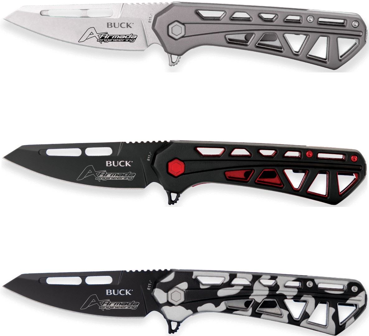Personalized Buck Trace Ops 811, 3.23" Blade