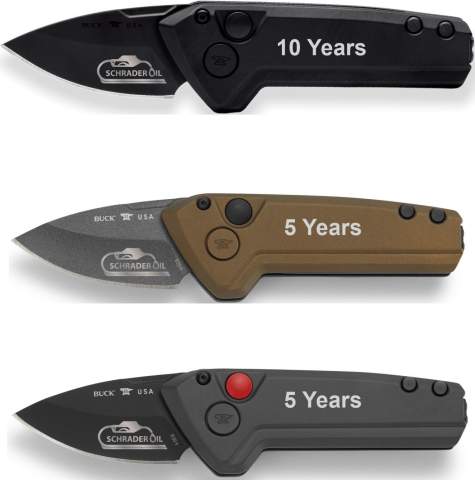 Personalized Buck Mini Deploy Auto 839, 1.88" Blade