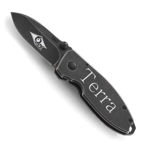 Engraved CRKT Squid Knife