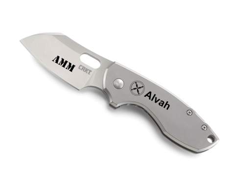 Personalized CRKT Pilar Pocket Knife 5311 2.40" Blade