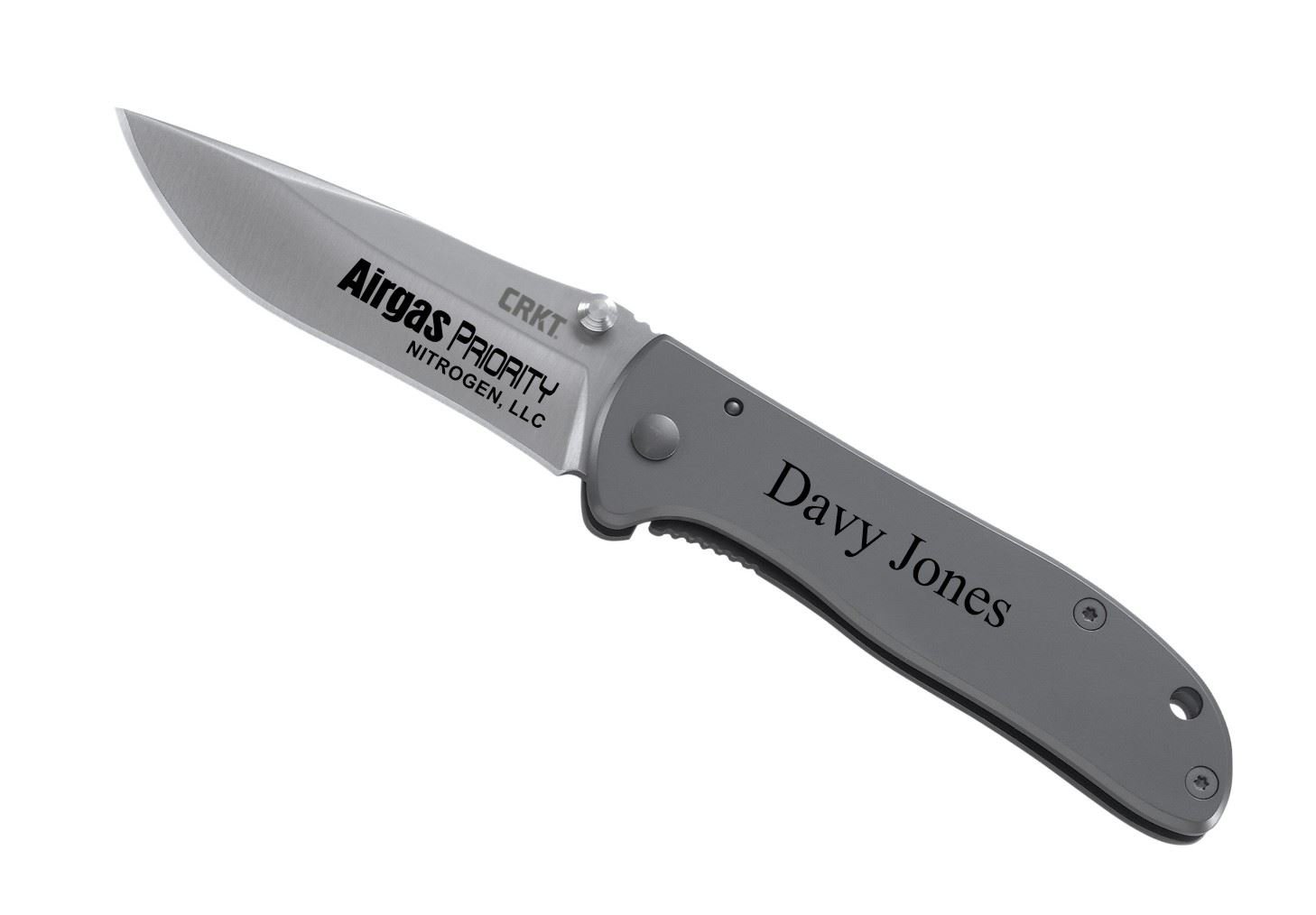 Personalized CRKT Drifter Steel Handle 2.88" Blade