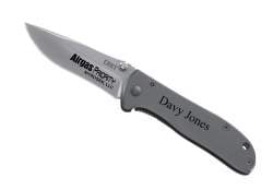 Personalized CRKT Drifter Steel Handle 2.88" Blade