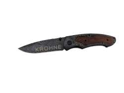 Personalized Patterned Wood Handle Pocket Knife