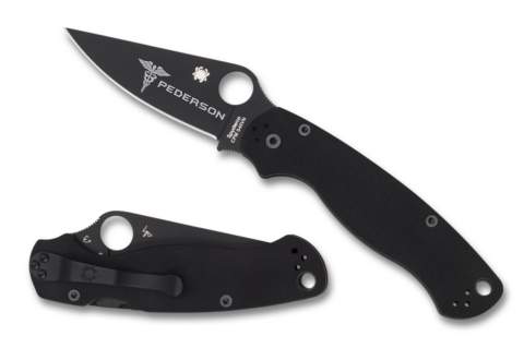 Spyderco Para Military 2 G-10 Handle C81GBK2