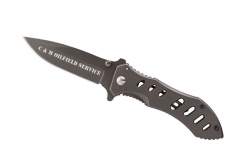 Gunmetal Folding Tactical Knife