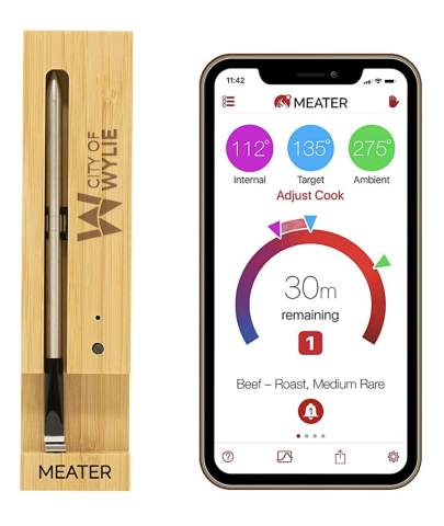 Customized Meater 33ft Range Wireless Meat Thermometer
