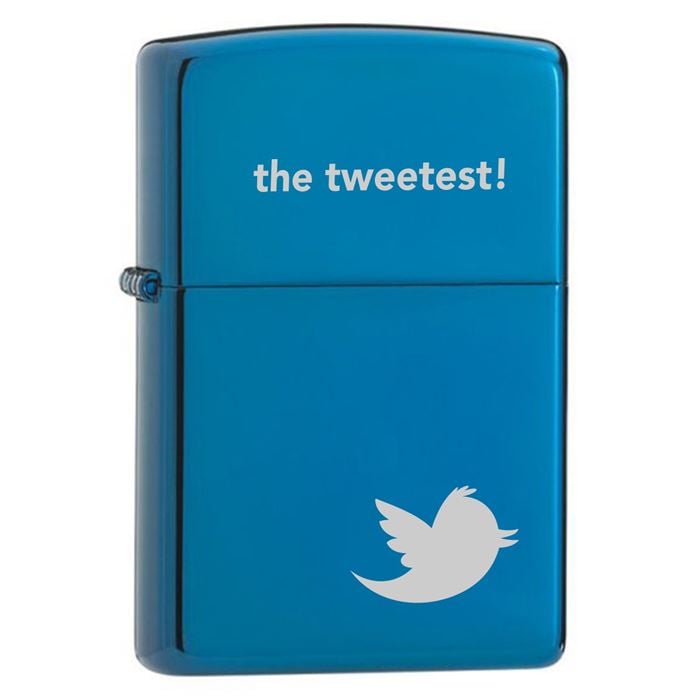 Sapphire Zippo Lighter
