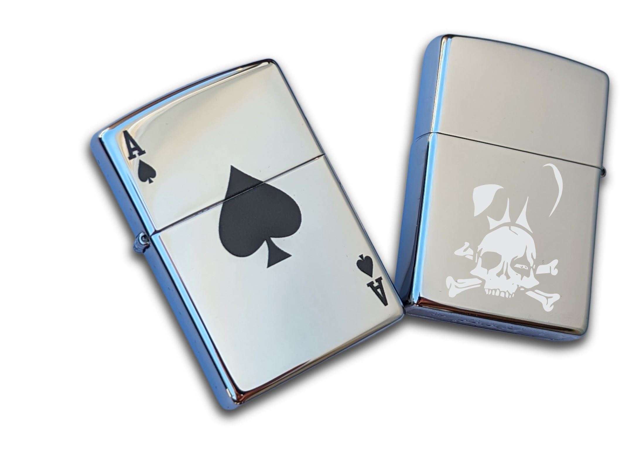 Lucky Ace Zippo with Engraving