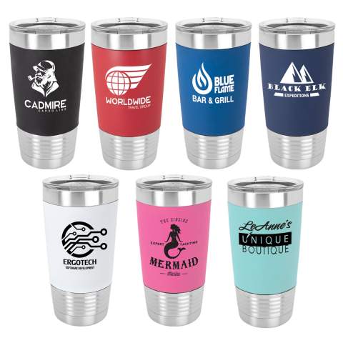 Silicone Grip Polar Camel 20oz Tumbler