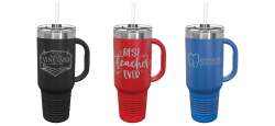 Polar Camel 40oz Insulated Engraved Travel Mug