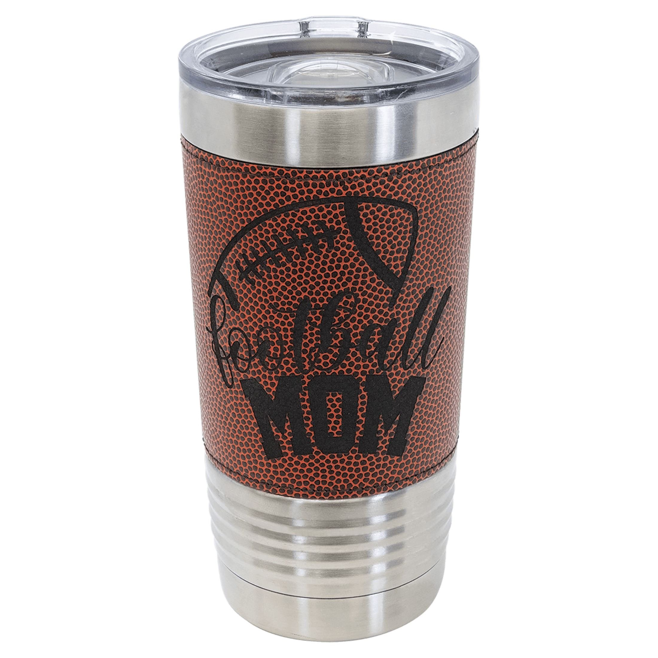 Laser Engraved Polar Camel 20oz Football Tumbler