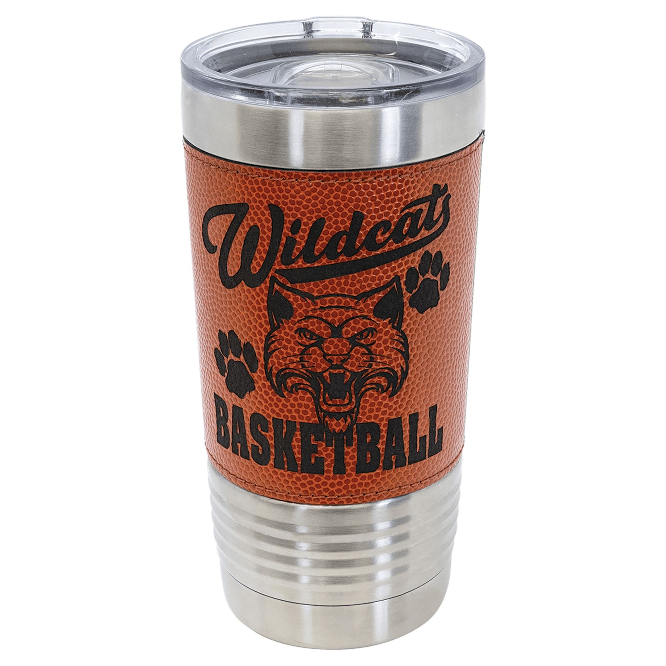Personalized Polar Camel 20oz Basketball Tumbler