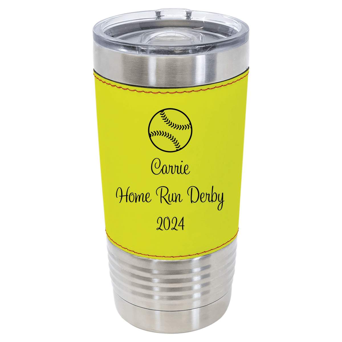 Custom 20oz Softball Tumbler | Lazer Designs