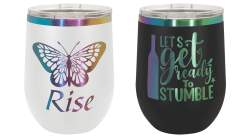 Customized 12oz Circe Thermal Prism Tumbler