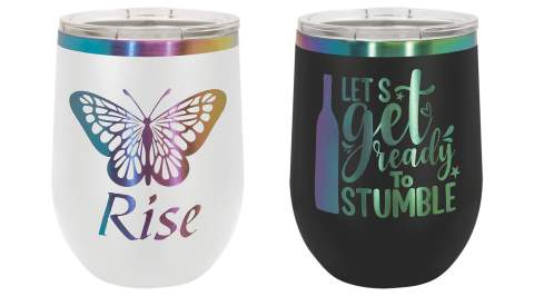 Customized 12oz Circe Thermal Prism Tumbler