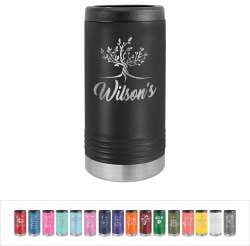 Slim Personalized Insulated Can Cooler, Powder Coated Can Coolies
