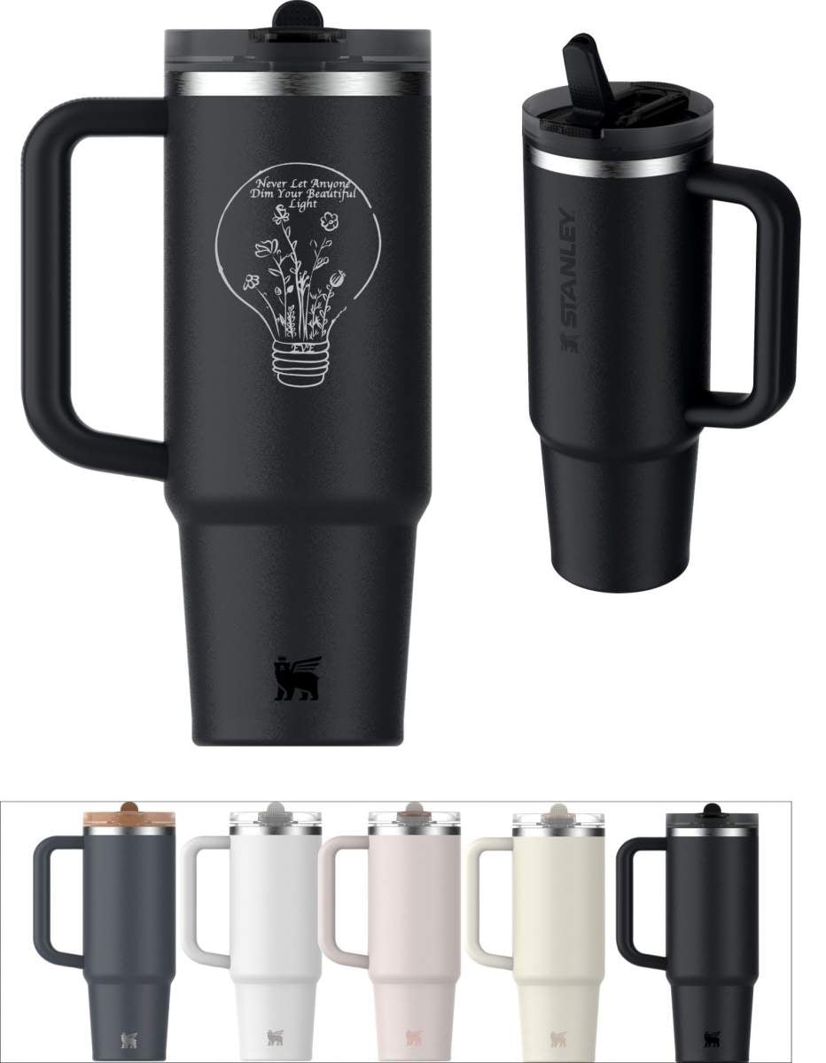 Personalized Stanley 30oz Quencher ProFlip with Handle | Laser Designs