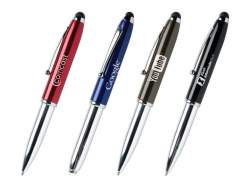 Triple Function Stylus LED Ballpoint