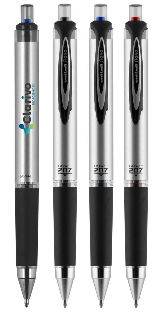 Custom Business Uni-ball 207 Impact Retractable Gel Pen