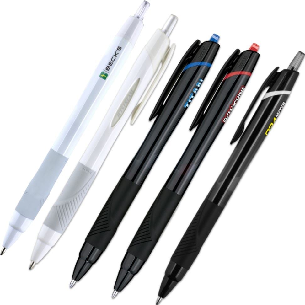 Customized uni-ball JetStream Sport Rollerball Pens