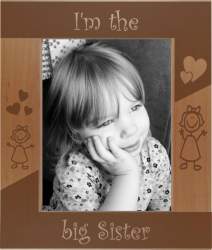 Big Sister Photo Frame