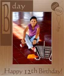 Birthday Dates Photo Frame