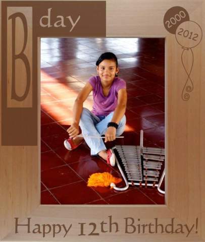 Birthday Dates Photo Frame