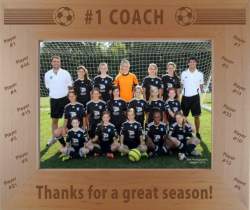 Soccer Coach Photo Frame