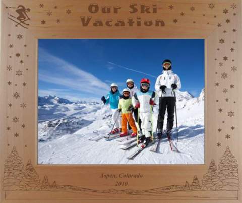 Ski Photo Frame