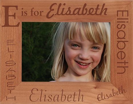 Alphabet Name Picture Frame