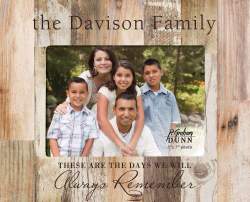 Always Remember Family Pallet Frame 5" x 7"