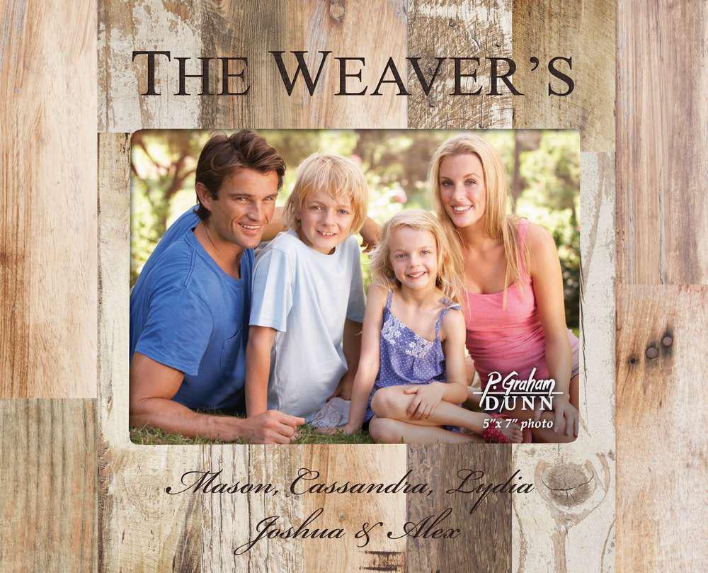 Family Members Pallet Frame 5" x 7"