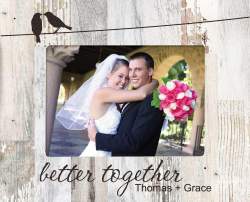 Love Birds Pallet Frame 5" x 7"