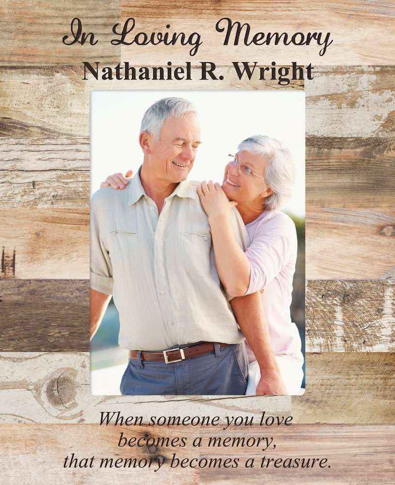 Loving Memory Pallet Frame 5" x 7"