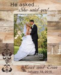 She Said Yes! Pallet Frame 5" x 7"