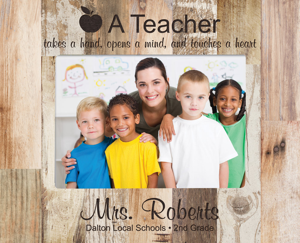 Teacher Pallet Frame 5" x 7"