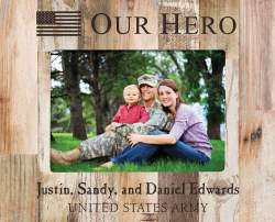 USA Hero Military Pallet Frame 5" x 7"