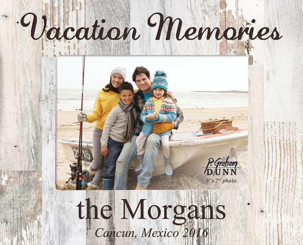 Vacation Pallet Frame 5" x 7"
