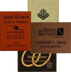 10 1/2" x 13" Leatherette Plaque