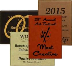 9"x12" Leatherette Plaque