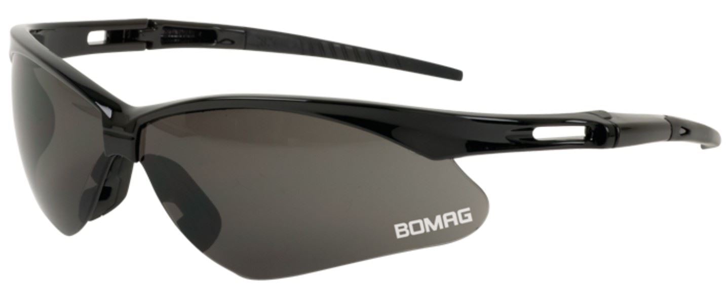 Bouton Anser Gray Safety Glasses Custom Imprint