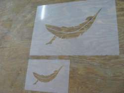 Custom Spray Painting Stencil - Laser Cut Stencil