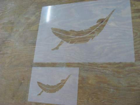 Custom Spray Painting Stencil - Laser Cut Stencil