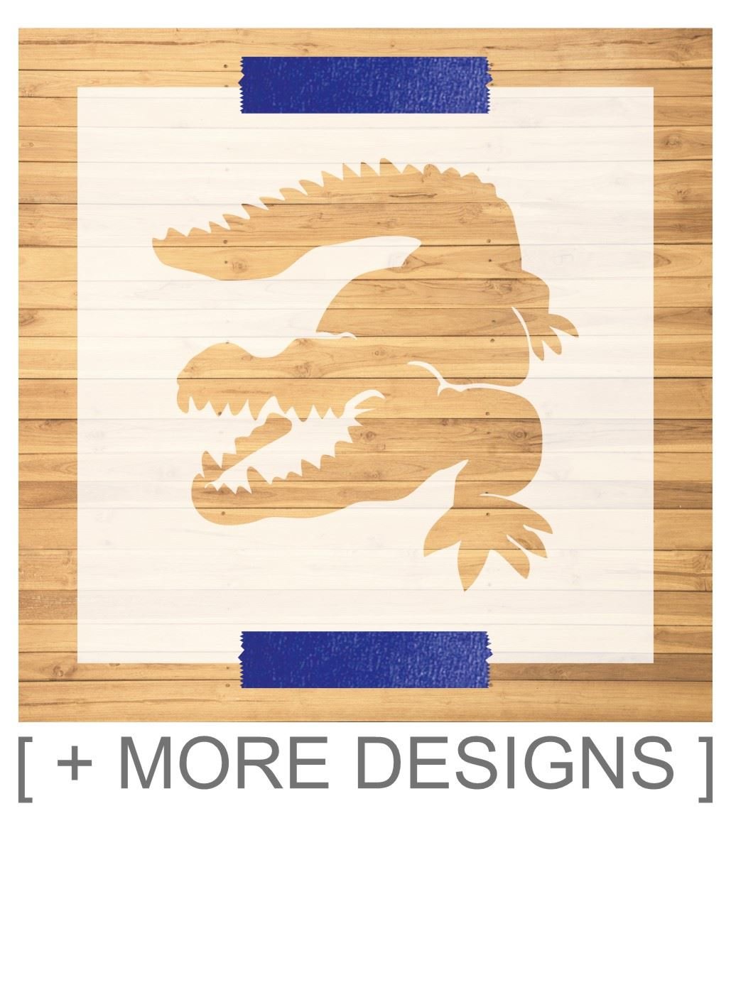 Alligator Stencil