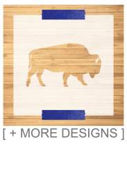 Buffalo Bison Stencil